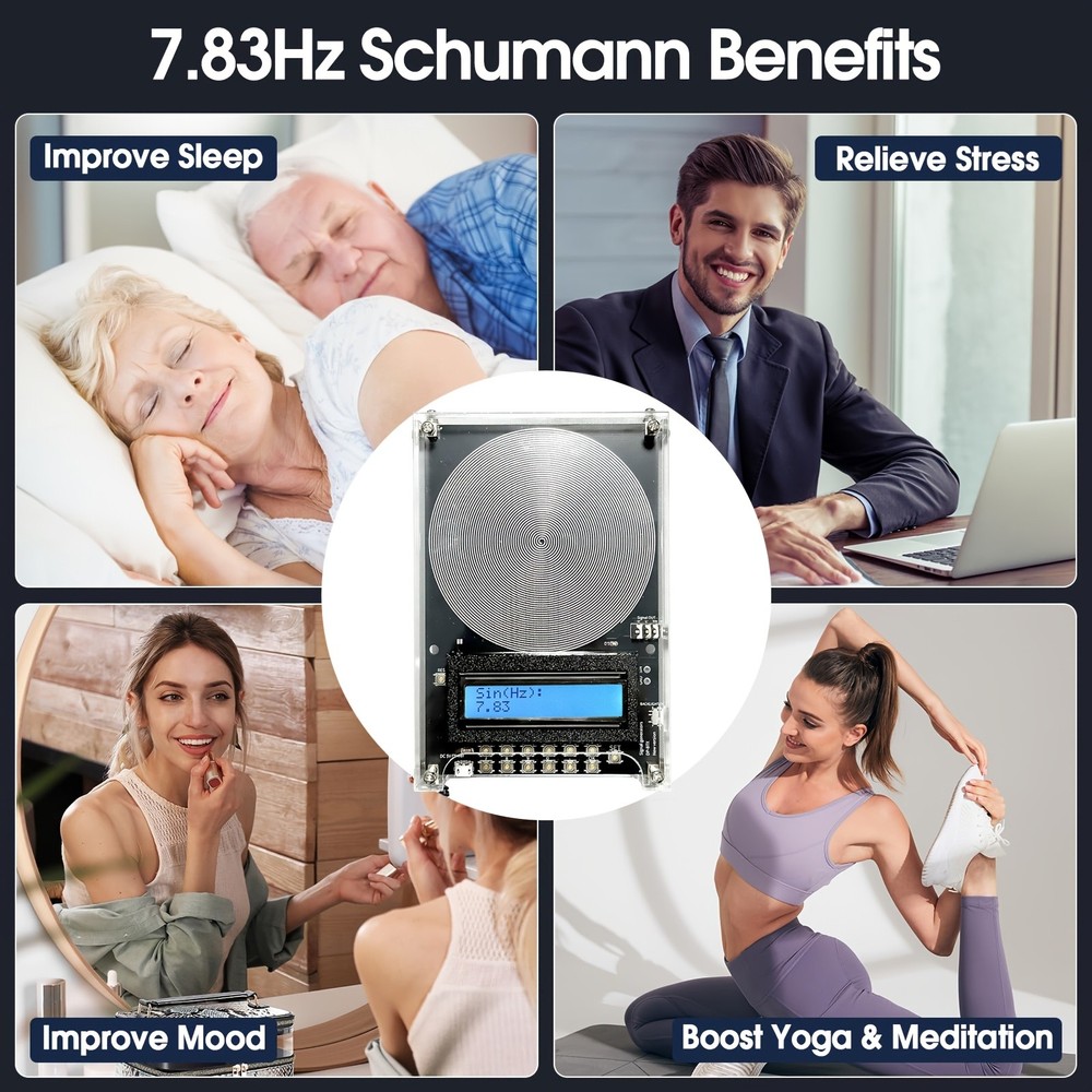 Schumann 7.83Hz Frequency Generator Relaxation Meditation Lab DIY Audio Tool