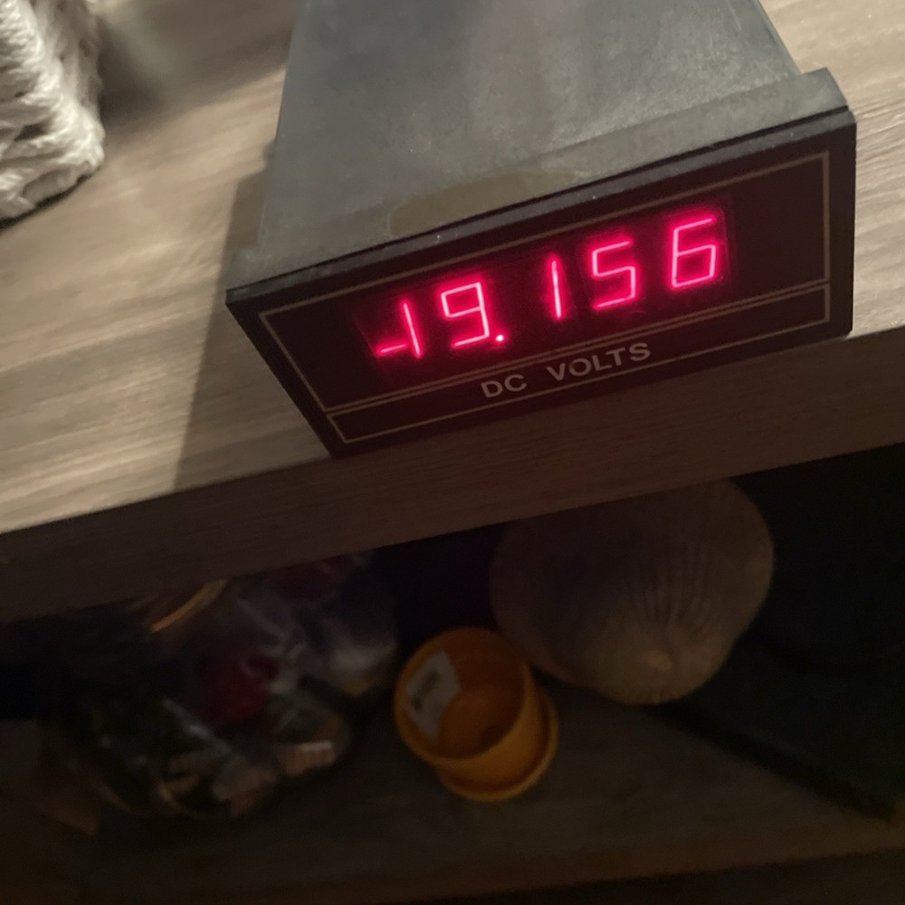 Data Tech Voltmeter Model No. 4412-03, NSN 6625-01-059-3811, 117 VAC