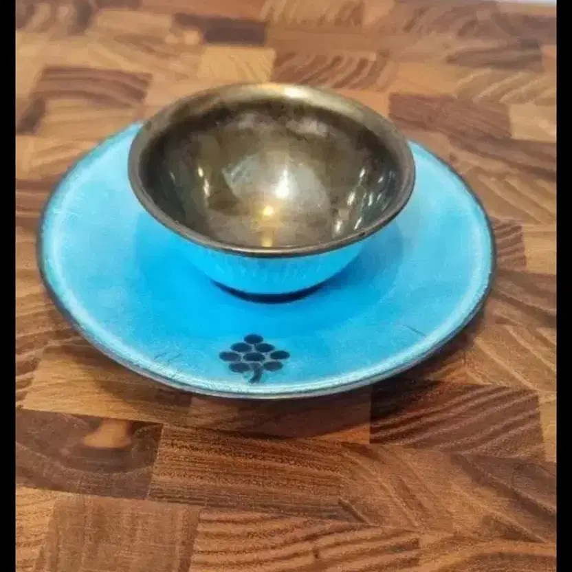 Silver Cloisonné Artwork - Intricate Handcrafted Piece