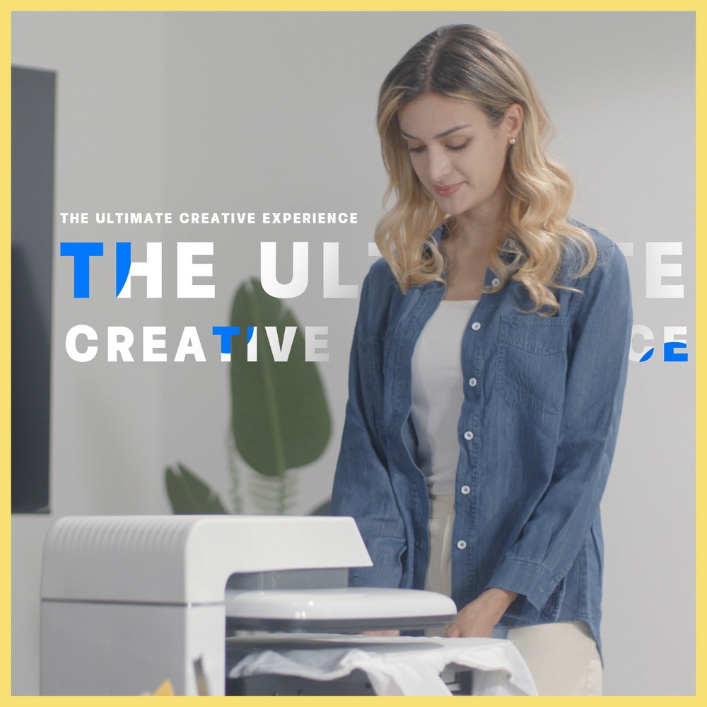 HTVRONT Heat Press Machine Bundle Digital Transfer T-Shirt Sublimation Automatic