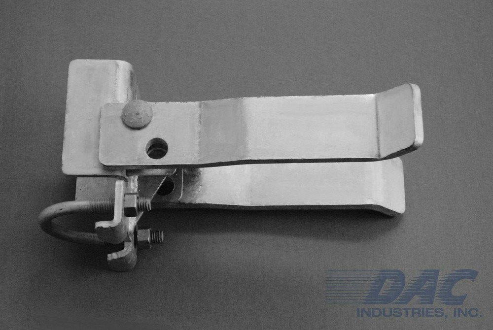 Walk Gate Strong Arm Latch for 1-5/8" or 2" Round Frames - Galvanized or Black