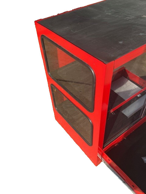 NOS Snap-On Tools Display Cabinet w/Plexiglass Doors - Locks/keys, Lights