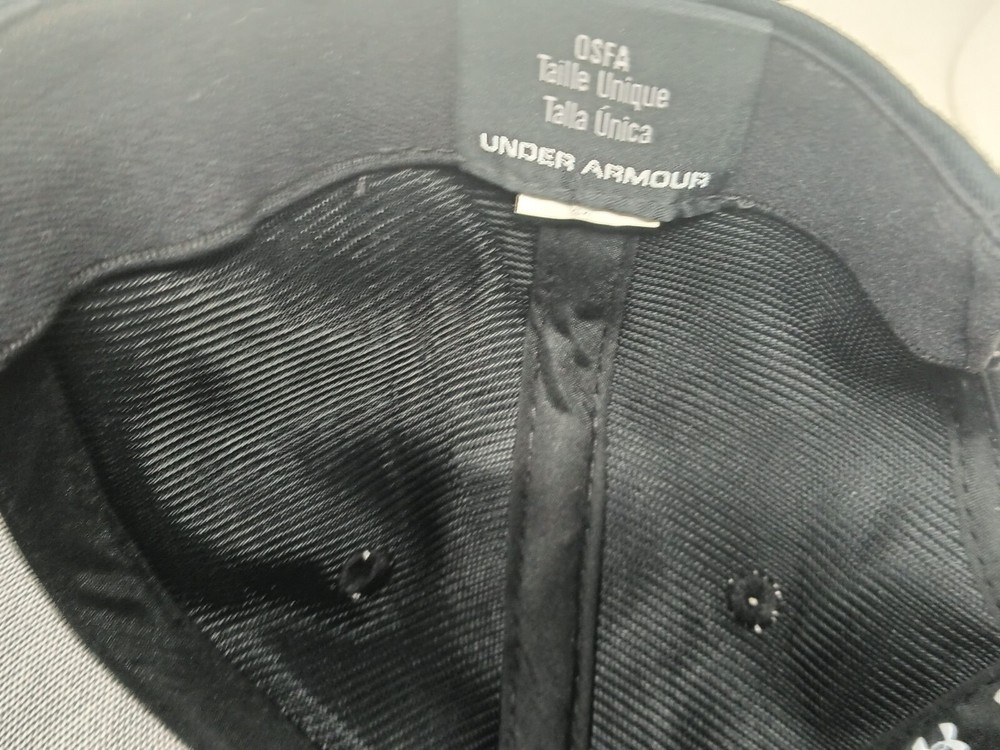 Under Armour Kids Hat Snapback Black & Red Embroidered