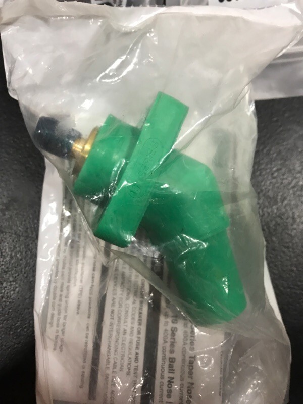 Leviton 16R30-UG 400A 600V Green Receptacle