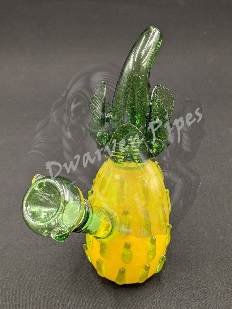 5.5" Inch Glass Hookah Water Pipe Bong Pineapple
