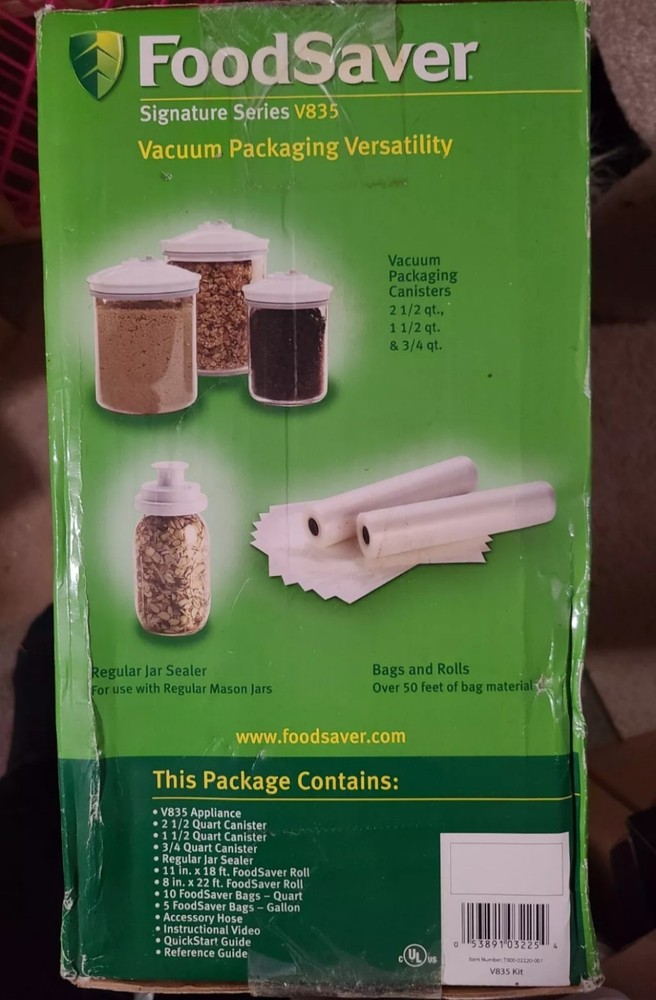 Food Saver V835 Home Vacuum Packaging System
