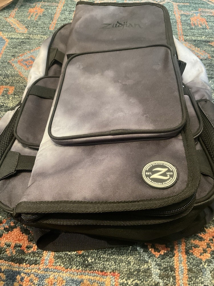Zildjian Student Backpack and Stick Bag - Black Rain Cloud