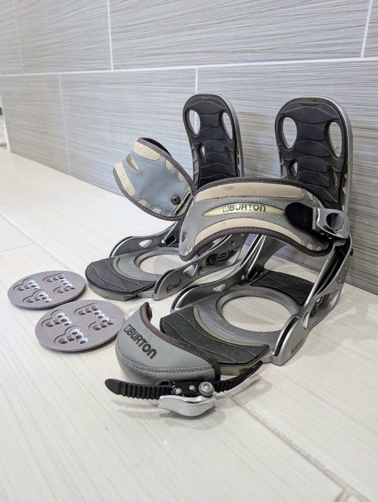 Burton Mission men's snowboard bindings size M medium