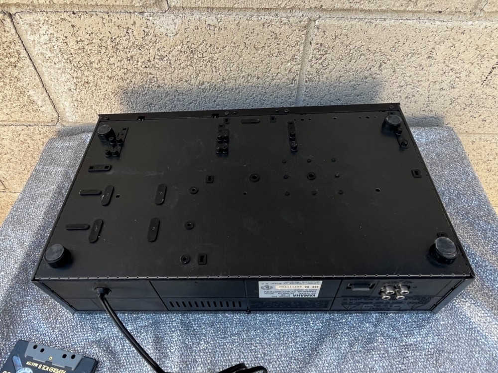 Working YAMAHA K-45 Stereo Dual Cassette Recorder Deck