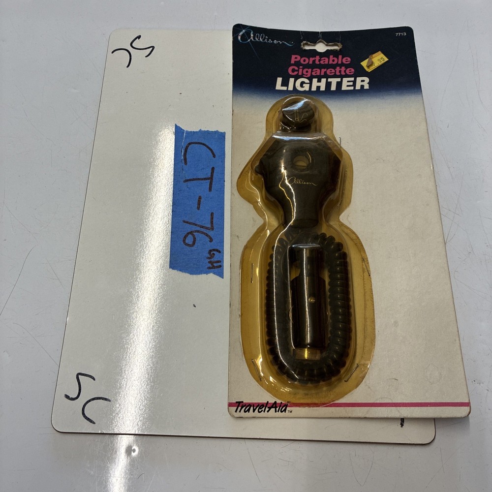 Allison 7713 Portable Cigarette Lighter Vintage Car Auto Accessory
