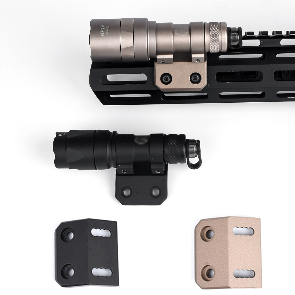 Airsoft Tactical M600C M300Flashlight Hunting ScoutLight Mlok Keymod OffsetMount