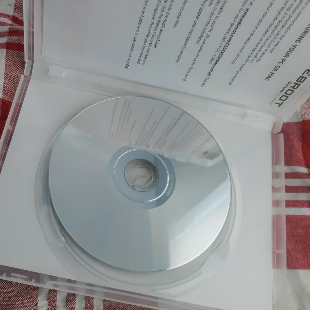 Webroot Secure Anywhere Internet Security 2 Copys OPENED but UNUSED