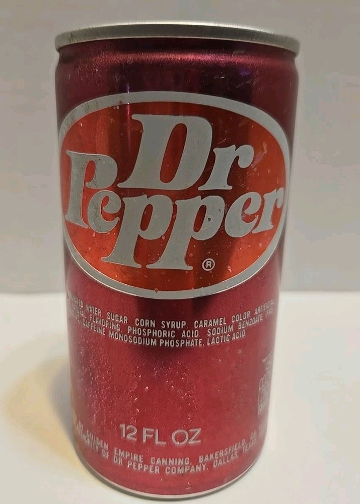 Vintage Dr. Pepper Can.