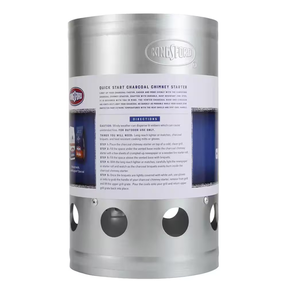 Deluxe Charcoal Chimney Starter