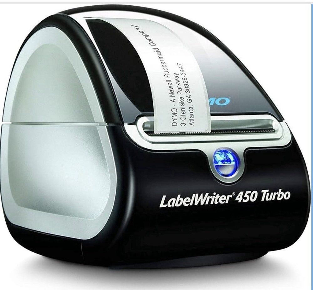 Dymo Label Writer 450 Turbo Thermal Label Barcode Printer USB