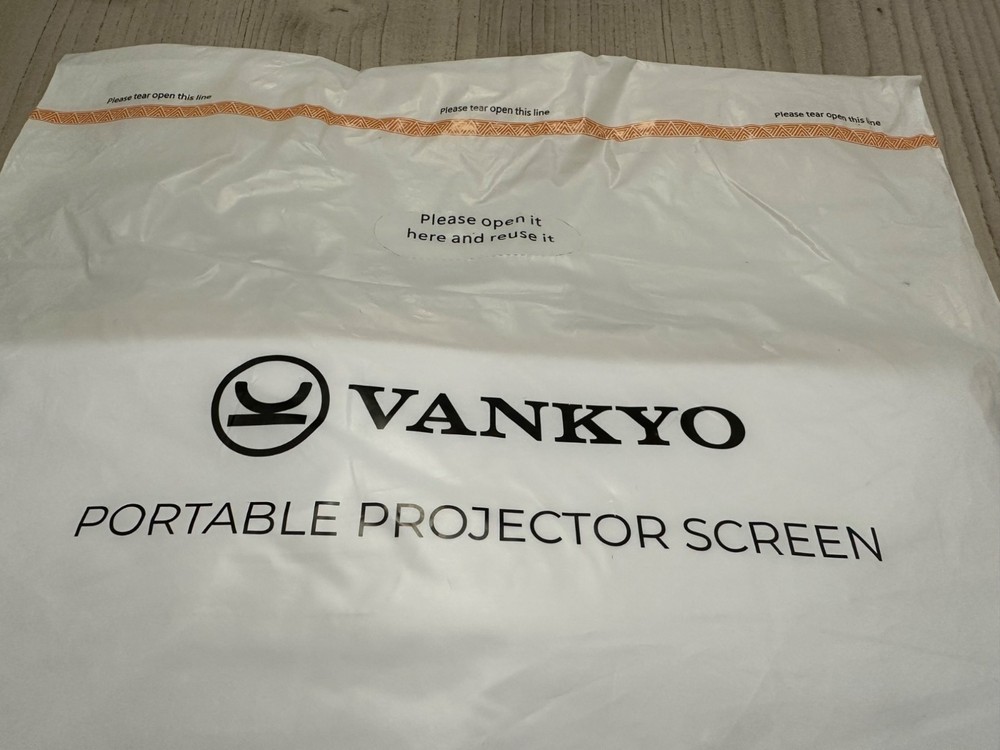 Vankyo Portable Projector Screen Size 100 Inches