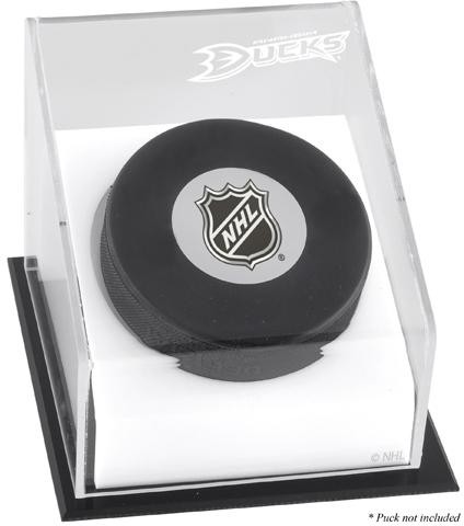 Ducks Puck Logo Display Case - Fanatics