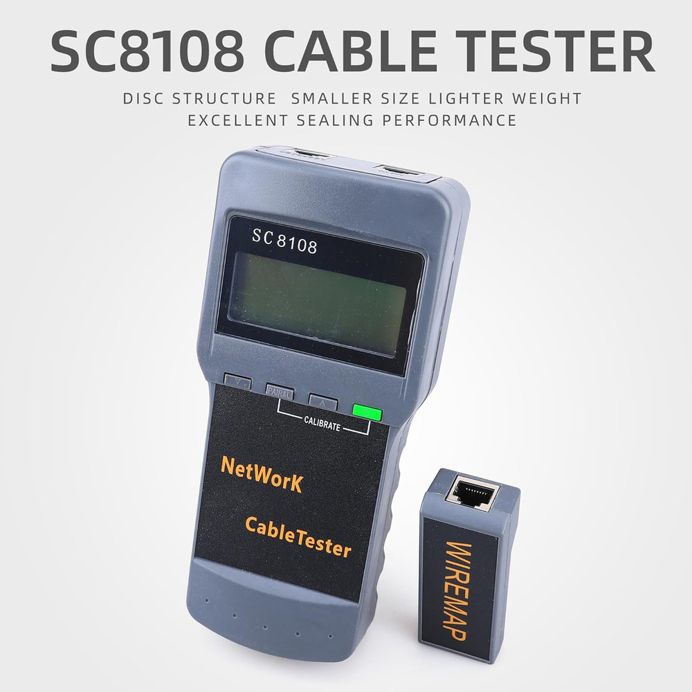 Network Analyzer Cable Checker Cable Tester SC-8108