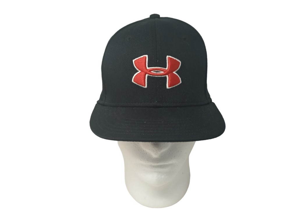 Under Armour Kids Hat Snapback Black & Red Embroidered