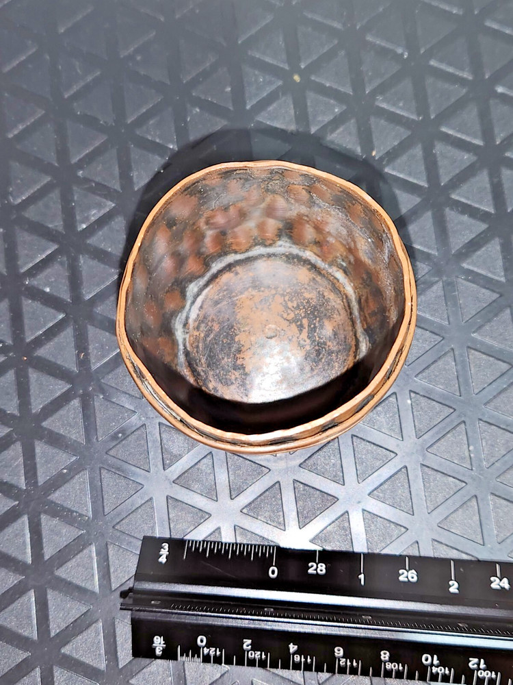 Turkish Copperware Little Coffee Cup (Resembles a barrel)