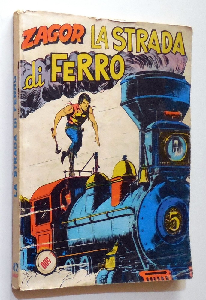 bonelli DAIM PRESS ZAGOR RED WRITING N.82 1977
