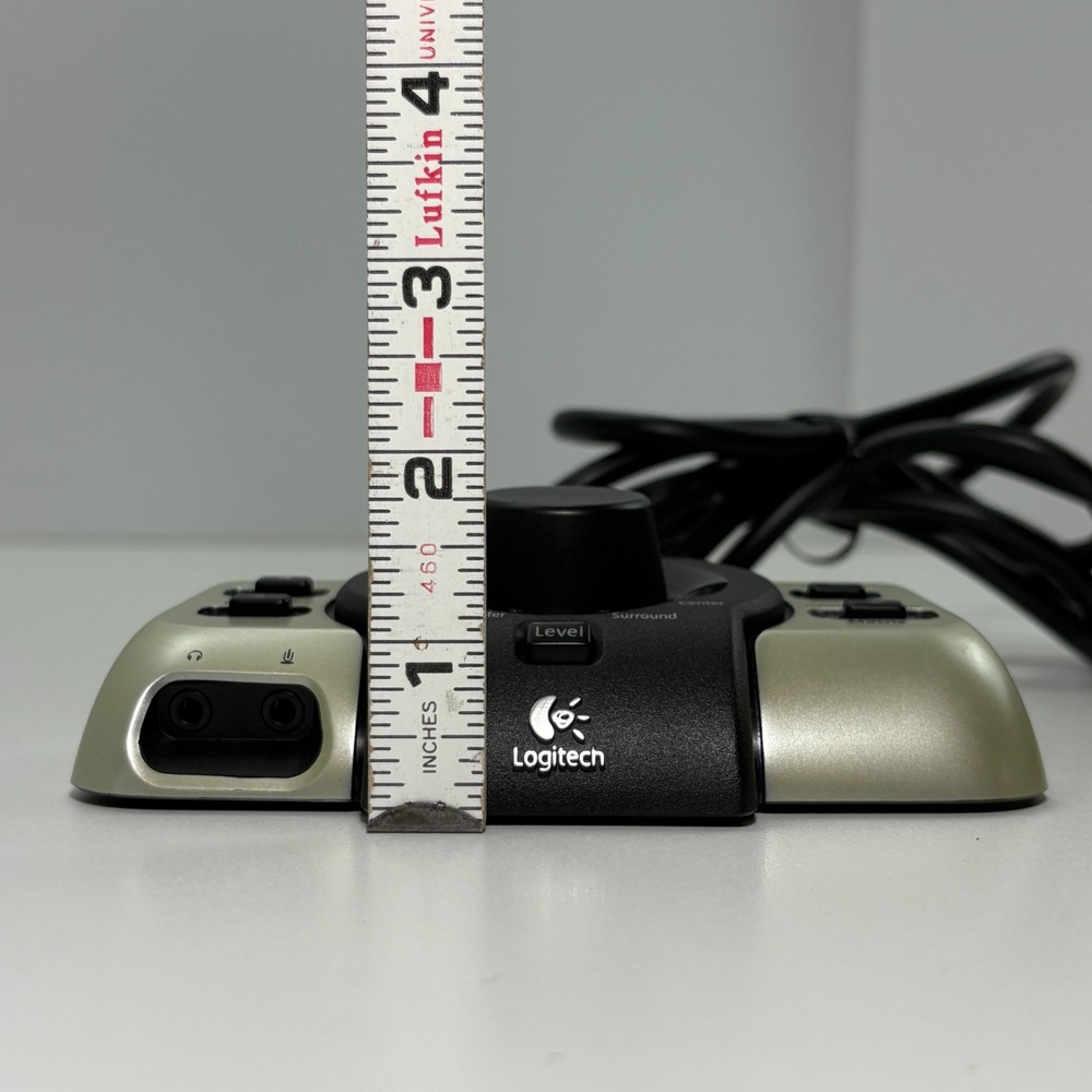 Logitech G51 Volume Controller Sound Wired Remote Pod Control Unit Only OEM