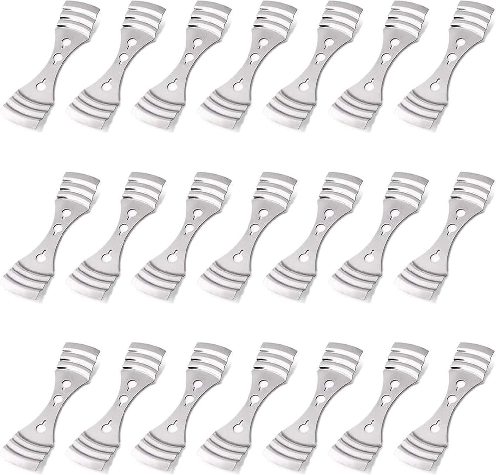 Metal Wick Centering Device - 21 Durable Holders for Effortless Candle Making
