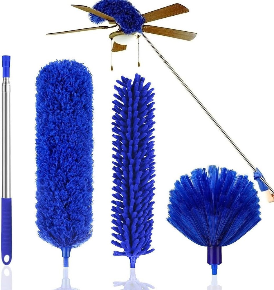 Microfiber Duster Kit High Reach  with Extendable Pole