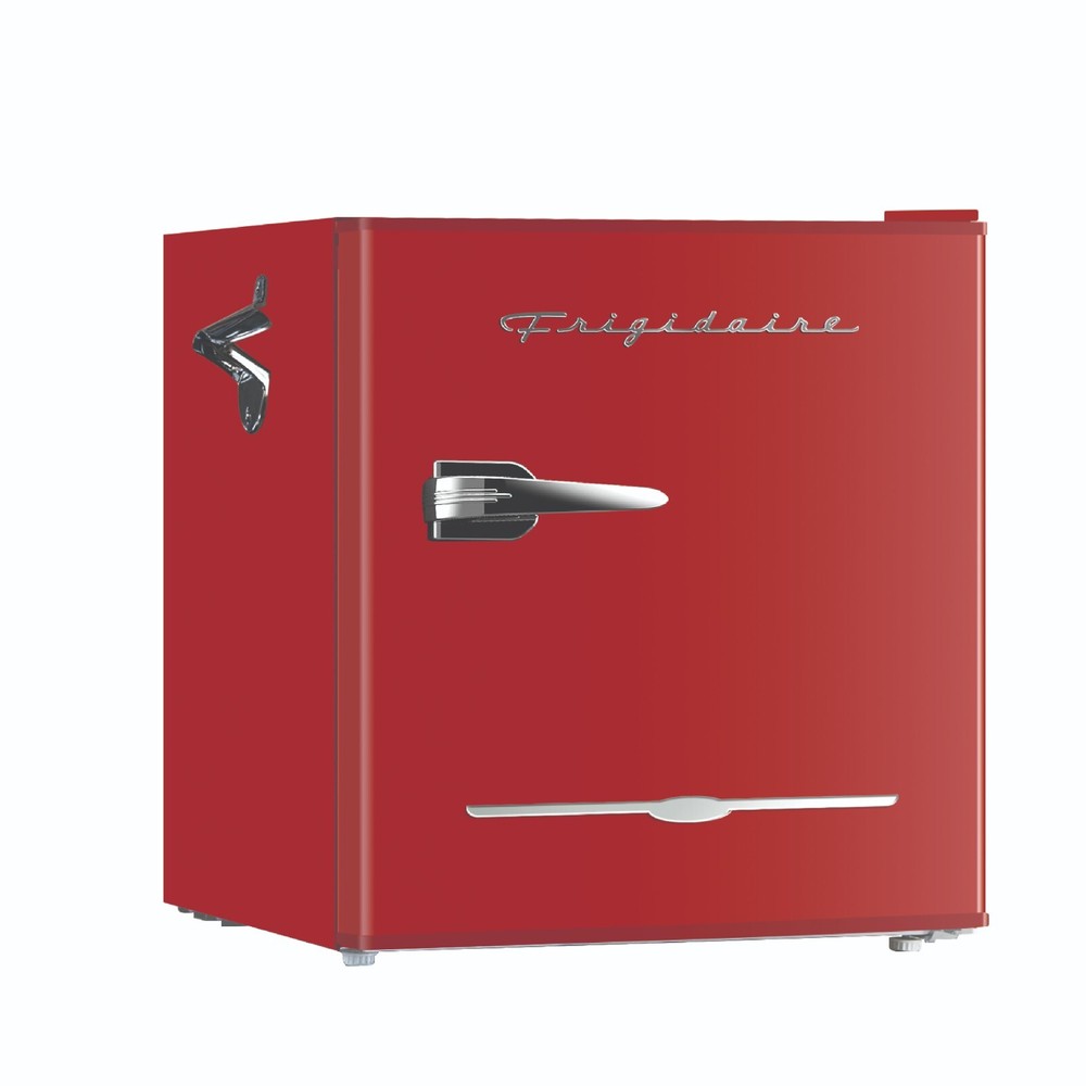 Frigidaire, 1.6 Cu. Ft. Retro Compact Refrigerator, Built-In Side Bottle Opener