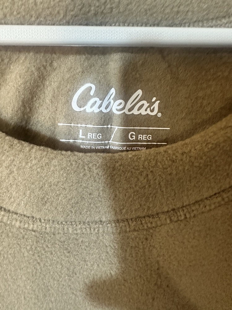 Cabela’s Maximum Thermal Protection MTP Base Layer- Size Large