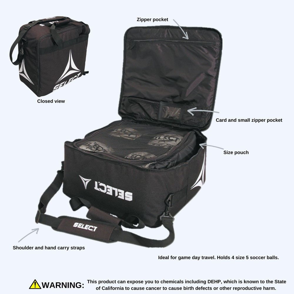 Select Coaches Match Day Bag EA Black