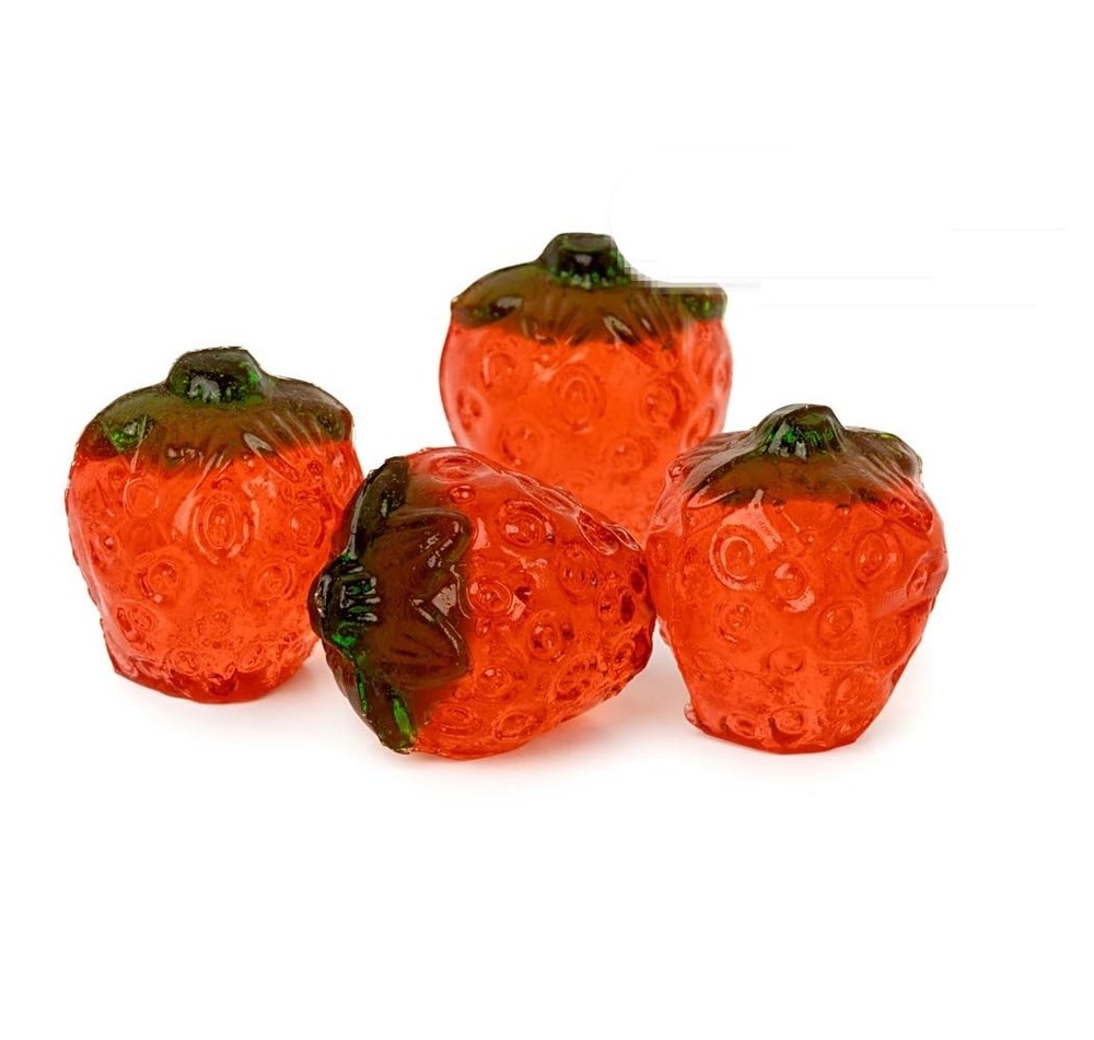Bayside Candy 3D Strawberry Gummies – Realistic Strawberry-Shaped Gummies