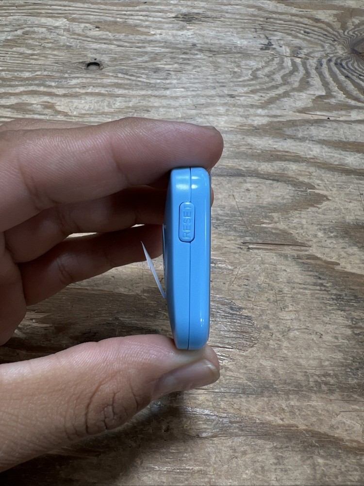 NESKLA 3DPedometer for Walking Simple Step Counter Large Digital Display BLUE