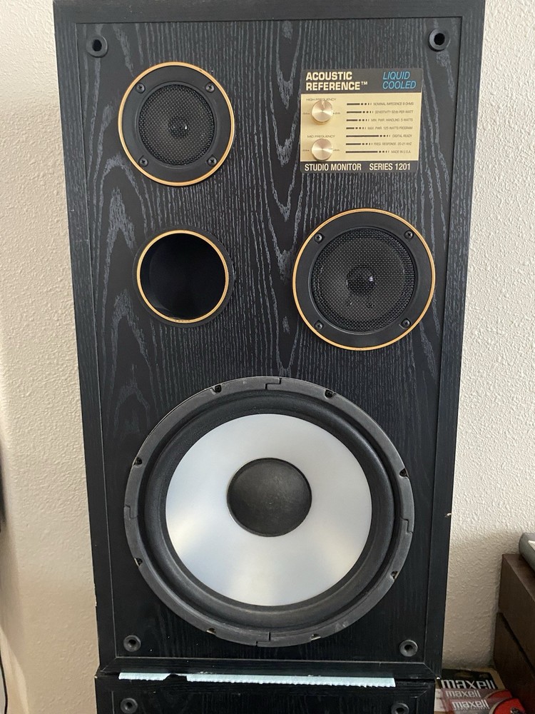 2 ACOUSTIC REFERENCE LIQUID COOLED SPEAKER STUDIO MONITOR SERIES 1201
