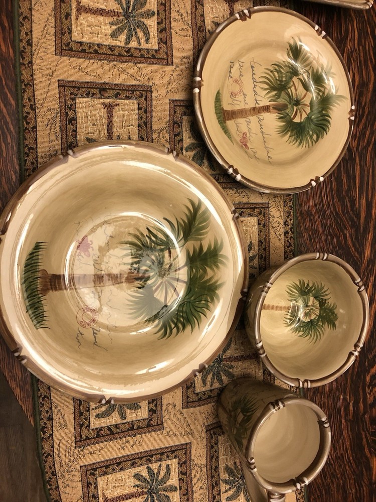 Palm Tree Bora Bora Tableware