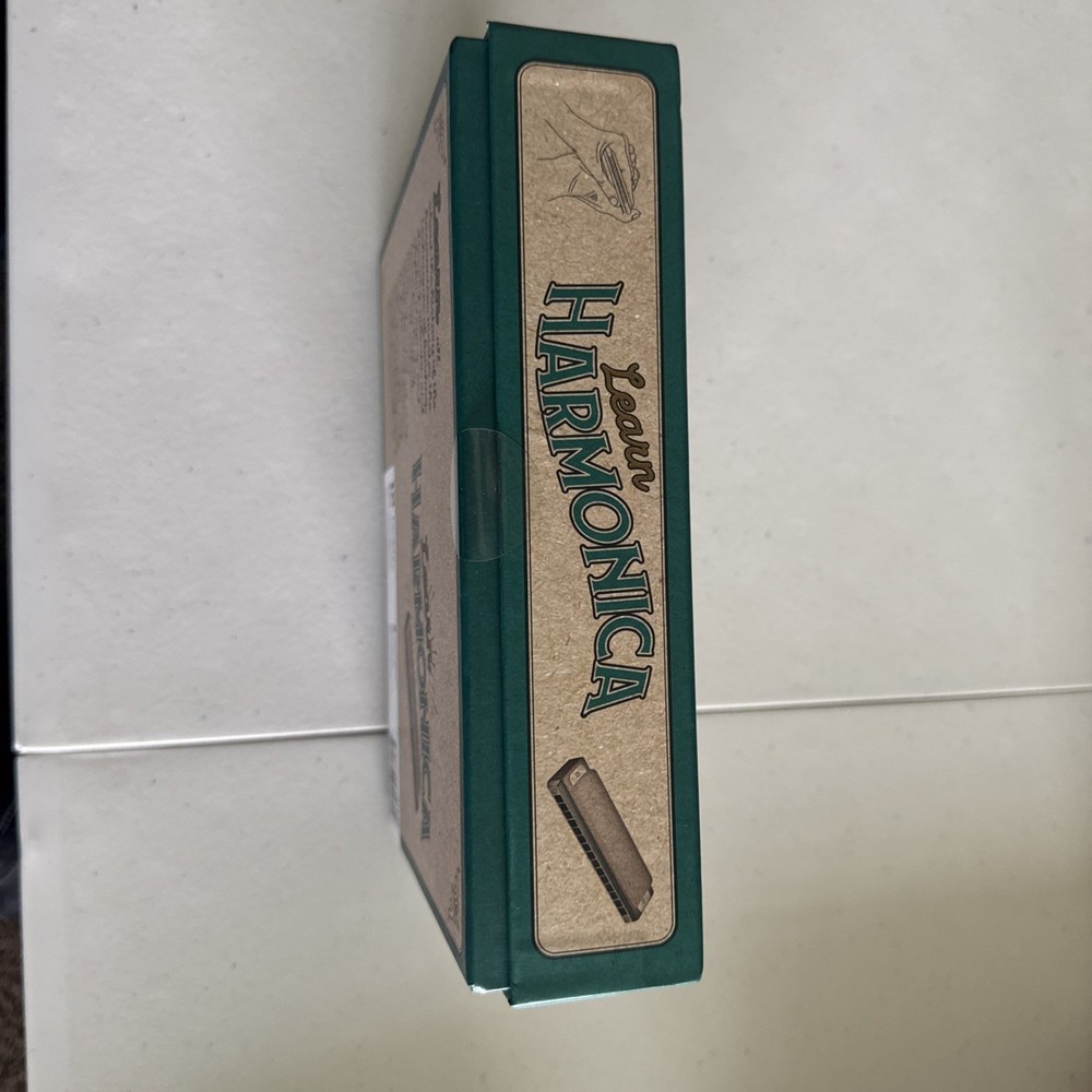 Learn Harmonica: Hinkler Blues Harmonica (Sealed) & 48-Page Instruction Book