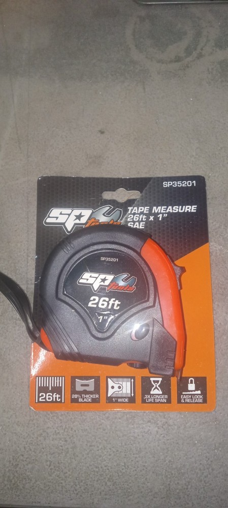 New SP Tools 26ft tape measure