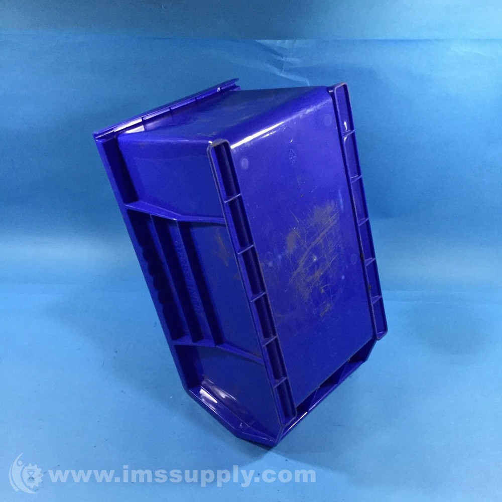 Uline S-12419 Blue Stackable Bin USIP