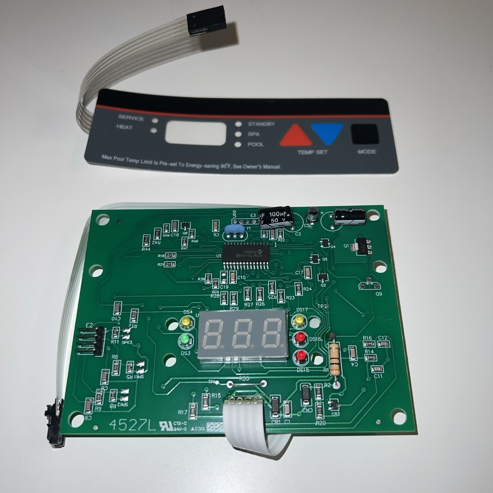 IDXL2DB1930 Display Board for Hayward H350FDP H250IDL2 H350IDL2 H400IDL2 Heaters