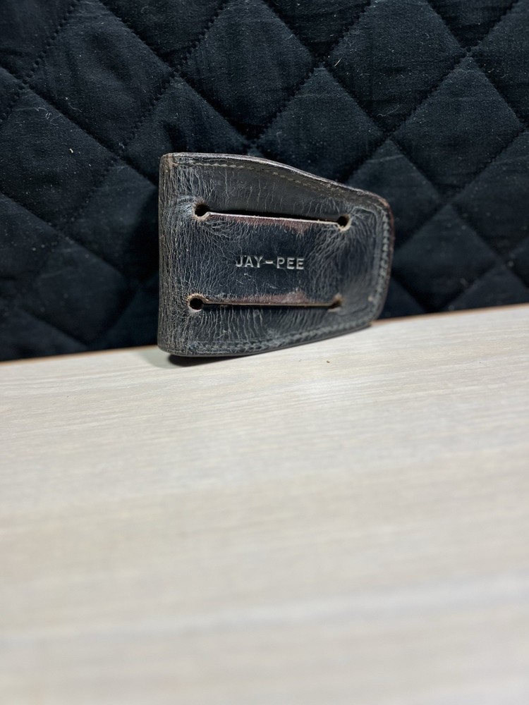Vintage Jaypee Leather Handcuff Pouch Case Holster Holder