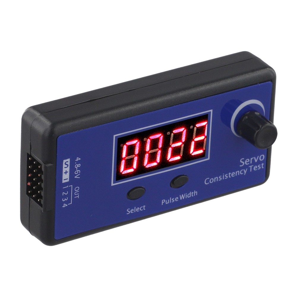 HJ RC Tester with Digital Analog Detection for Controller and Steering Control 4 On
