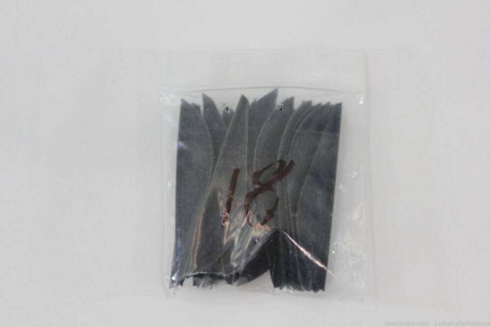 1.85 in Blazer Vanes 18 pack, Black