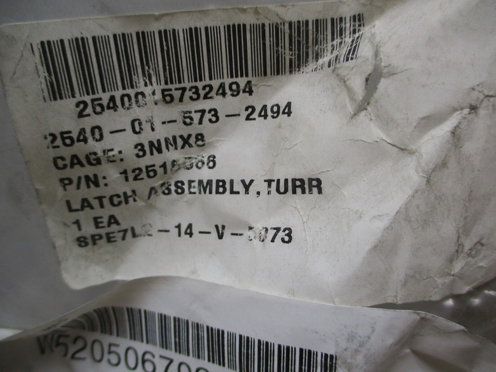 turret latch assy 12518566