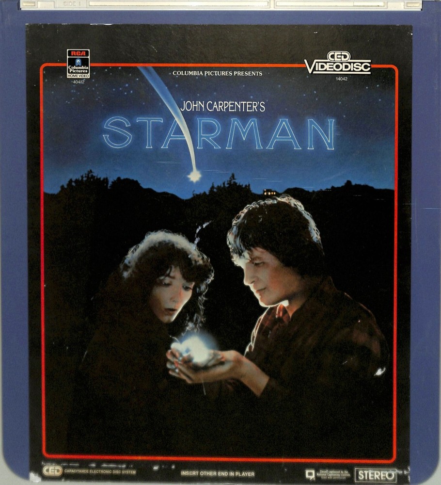 Starman (1984) Vintage CED Videodisc