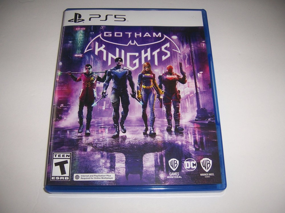 Authentic Box Case Replacement ONLY Sony PlayStation 5 PS5 Gotham Knights