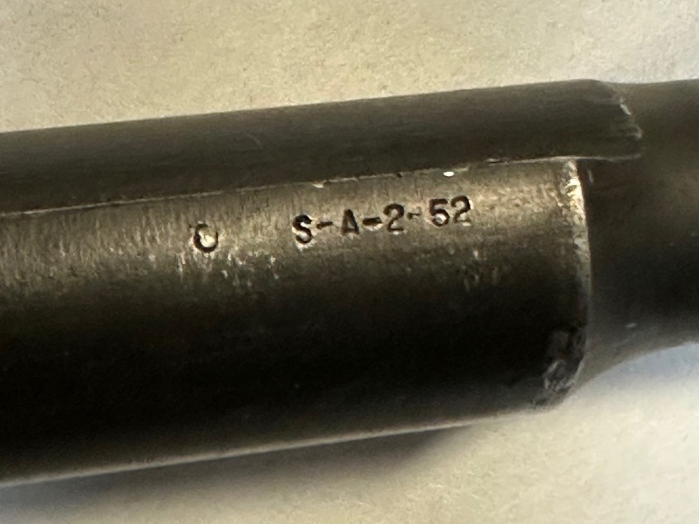 M1 GARAND BARREL SA DATED 2-52