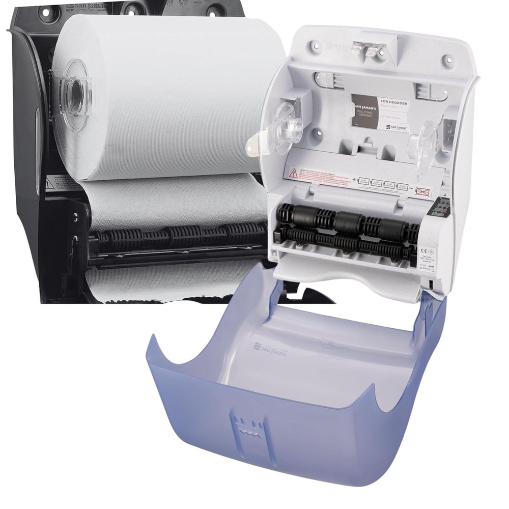 San Jamar Classic Paper Towel Dispenser Smart, Arctic Blue