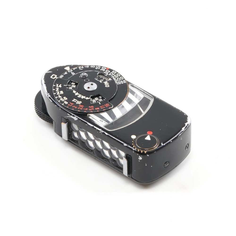 LEICA LIGHT METER MC BLACK PAINT + BOX #5549