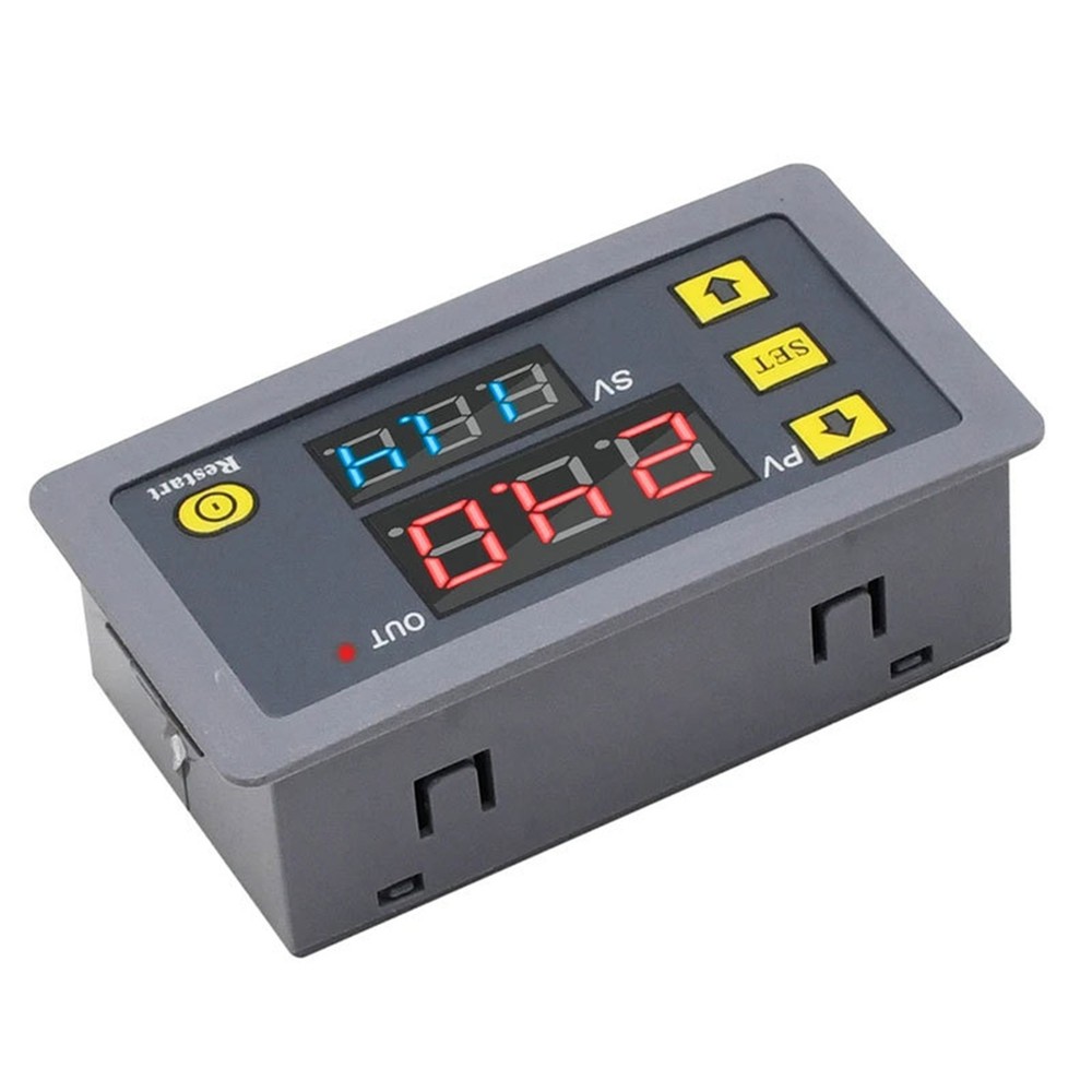 Cycle Timer Digital Delay Relay Programmable 110220V 20A with LED Display
