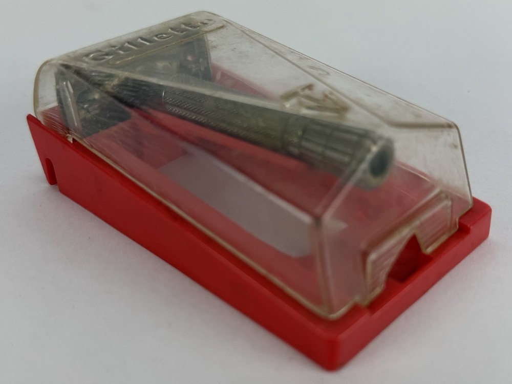 1957 Vintage Gillette Flare Tip Super Speed With Case